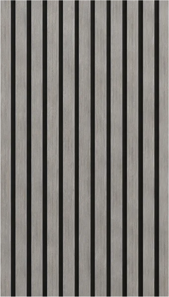 Premium klases akustiskais sienas panelis OAK GREY IMPERIAL, 2800 × 600 × 21 mm